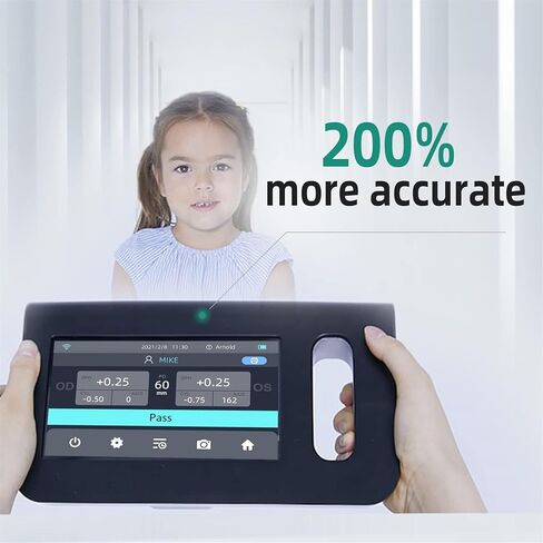 ماكينة امتحانات عين الانكسار التلقائية المحمولة 98 سم قياس المسافة 0-180 درجة محور تخزين البيانات لجلوكوما اختراق متلازمة القرنية in Kuwait