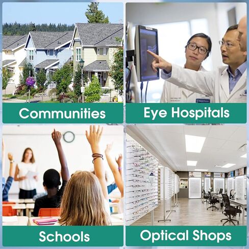 ماكينة امتحانات عين الانكسار التلقائية المحمولة 98 سم قياس المسافة 0-180 درجة محور تخزين البيانات لجلوكوما اختراق متلازمة القرنية in Kuwait