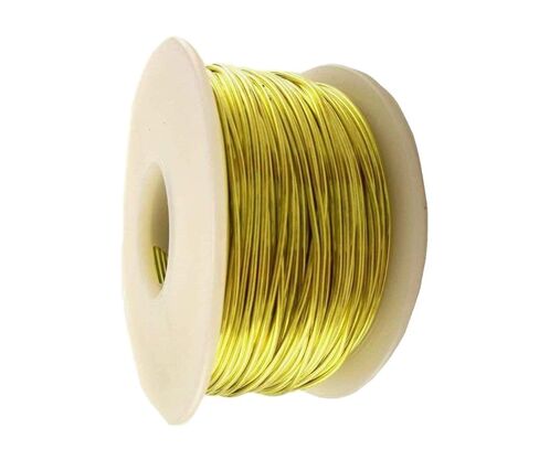 24 Ga Yellow Brass Wire 100' Spool (Pack of 1) in Kuwait