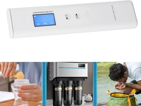 Portable Water Quality Tester 6 in 1 TDS EC COD Meter Test Pen High Accuracy for Drinking Water Environmental Monitoring with Battery in Saudi Arabia