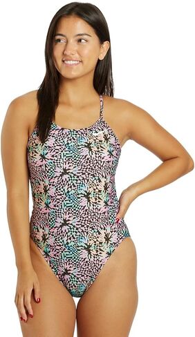 Nike Women's Hydrastrong Multi Print Cut One One One Swimsuit Blow in Saudi Arabia