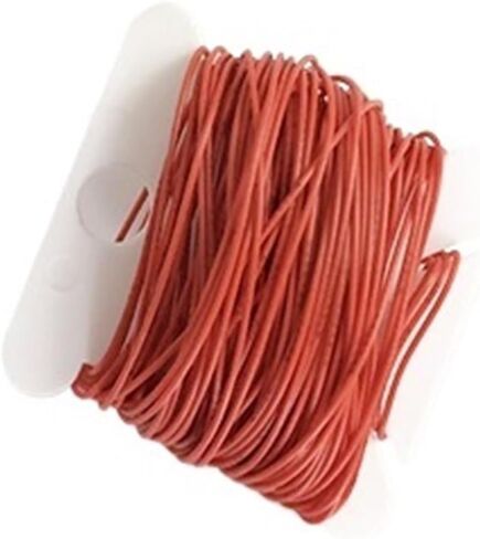 UL (PVC) سلك وكابل 30AWG 32AWG سلك إشارة الطرف 2METRES/LOT 7/0.12TS PVC سلك معزول L+E+D خط النحاس السلامة Superfine (أسود ، 32AWG) in Saudi Arabia