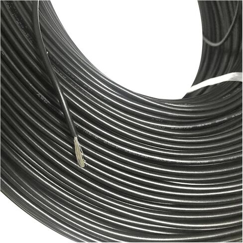 UL (PVC) السلك والكابل UL1015 PVC معلب النحاس سلك سلك سلك سلك 600V 18AWG أسود 0.75mm2 مصباح خط بيئي DIY سلك السلوك (20 م) in Saudi Arabia