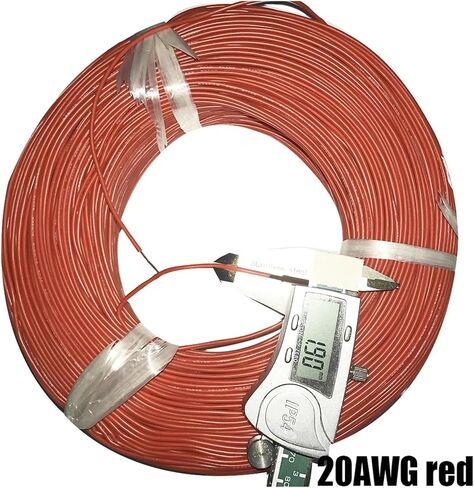 UL (PVC) الأسلاك والكابل 20AWG 22AWG UL3239 3KV 200C 5 أمتار تغليف مطاط سيليكون نحاسي معزول مع عزل جديلة L+E+D سلك SR (أبيض) in Saudi Arabia