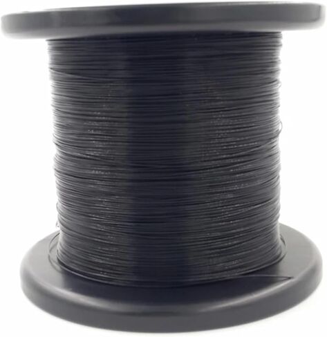 CAARLA UL (PVC) Wire and Cable Telflon Tin- Plated Wire Earphone Signal Wire 30AWG Diameter 0.5mm Imported PTFE High Temperature Wire Headset Cable(Black) in Saudi Arabia