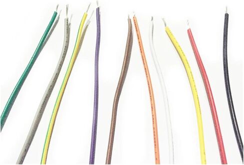 UL (PVC) Wire and Cable 20 AWG Electrical Cable Internal Connection Wire for Electronic Equipment OD 1.8mm Black PVC Stranded Tinnd Copper Wire in Saudi Arabia