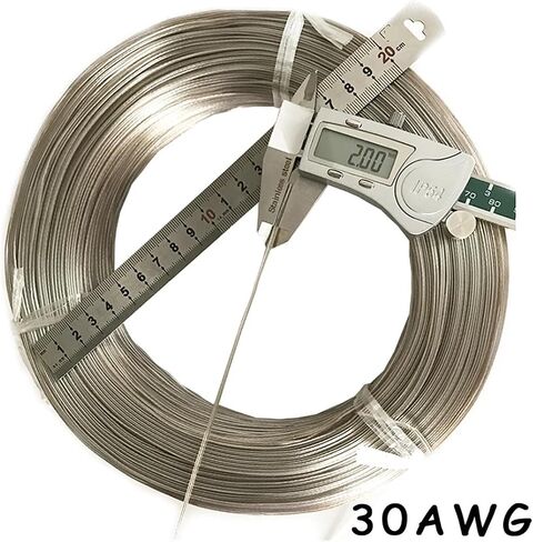 UL (PVC) الأسلاك والكابلات 6 أمتار 30AWG شفاف مزدوج وصبر مربع إشارة البطارية الإلكترونية بطارية السيارة L+E+D 2 * 1MM الأسلاك والفضة in Saudi Arabia