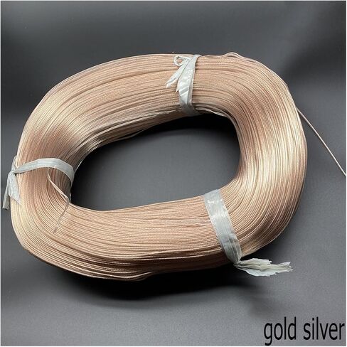 UL (PVC) الأسلاك والكابلات 6 أمتار 30AWG شفاف مزدوج وصبر مربع إشارة البطارية الإلكترونية بطارية السيارة L+E+D 2 * 1MM الأسلاك والفضة in Saudi Arabia
