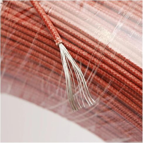 UL (PVC) Wire and Cable High Temperature Silicone Braided Wire 22 AWG Glass Fiber Silicon Rubber Flame Retardant Tinned Soft Copper Cable in Saudi Arabia