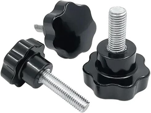 10pcs/lot bakelite head dia.31mm مخرطة النجمة مقابض اللطيف مسامير مقبض الخيط M6 M8 (رأس DIA 31xm6،25) in Saudi Arabia