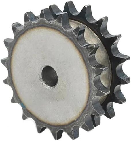 Tooth Roller Chain Sprocket, 1Pcs 10-26 Tooth 08B Double Row Sprockets 45# Steel 12mm-18mm Bore(26 Teeth(Hole 18mm)) in Saudi Arabia