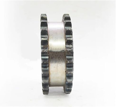 Tooth Roller Chain Sprocket, 1Pcs 10-26 Tooth 08B Double Row Sprockets 45# Steel 12mm-18mm Bore(26 Teeth(Hole 18mm)) in Saudi Arabia