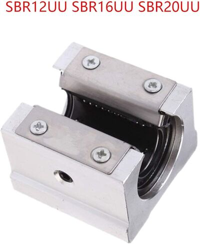 2pcs Linear Motion Bearing Slides, Model SBR12UU, SBR16UU, SBR20UU, Mainly Used for CNC Parts, 3D Printer Parts, Precision Machine Tools(SBR12UU 2PCS) in Kuwait
