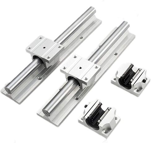 2pcs Linear Motion Bearing Slides, Model SBR12UU, SBR16UU, SBR20UU, Mainly Used for CNC Parts, 3D Printer Parts, Precision Machine Tools(SBR12UU 2PCS) in Kuwait