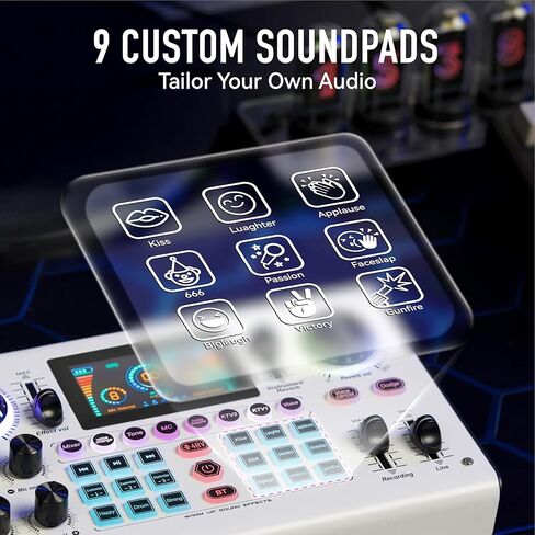 HICALL C100 PRO - P15 CONSING CARTOLE CART SOUND KIT - إلغاء الضوضاء الذكية ، التأثيرات الصوتية ، البطارية الطويلة ، المنصات المتقاطعة in Saudi Arabia