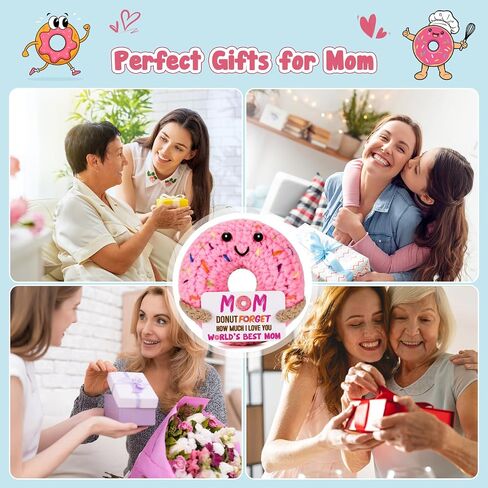 Bestie Gifts for Women Friend - Funny Cute Cool Handmade Knitted Donut for Female Woman Besties Best Friends BFF Soul Sister Coworker Friendship Birthday in Kuwait