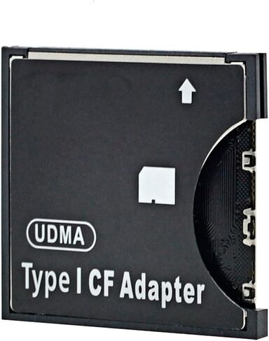 Compact Flash Memory Card Reader TF Compatible with Dual Micro SD to CF Adapter Type I High-Speed Performance Replacement for DSLRs in Kuwait