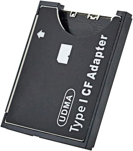 Compact Flash Memory Card Reader TF Compatible with Dual Micro SD to CF Adapter Type I High-Speed Performance Replacement for DSLRs in Kuwait