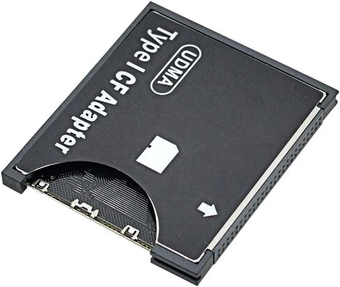 Compact Flash Memory Card Reader TF Compatible with Dual Micro SD to CF Adapter Type I High-Speed Performance Replacement for DSLRs in Kuwait