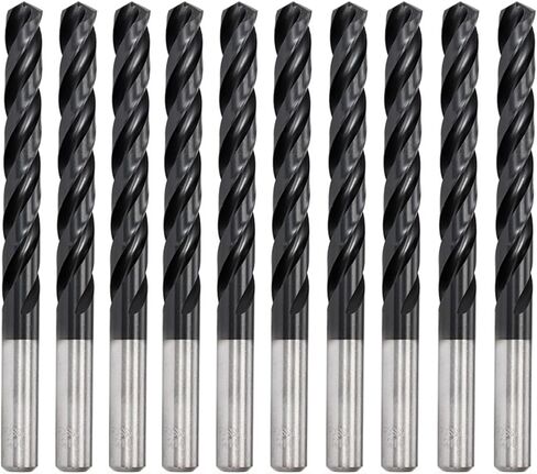 3MM-12.5mm M35 3 Plutes Twist Drill Bit للفولاذ المقاوم للصدأ (3/4/5/6/7/8/9/10/11/12.5 مم) 10pcs (7 مم 10 مساءً) in Kuwait