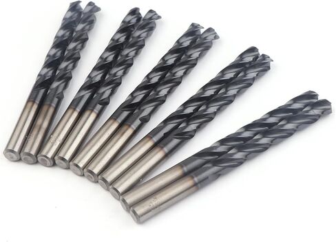 3MM-12.5mm M35 3 Plutes Twist Drill Bit للفولاذ المقاوم للصدأ (3/4/5/6/7/8/9/10/11/12.5 مم) 10pcs (7 مم 10 مساءً) in Kuwait
