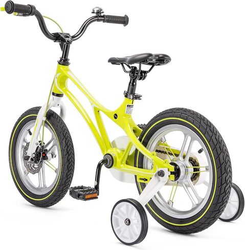 CXWXC Kids Bike - 14 16 18 18 بوصة أطفال دراجة للبنين الفتيات الذين تتراوح أعمارهم بين 3-9 سنوات ، ودراجات أطفال خفيفة الوزن واحدة مع عجلة التدريب ، والخروج/فرامل القرص in Saudi Arabia