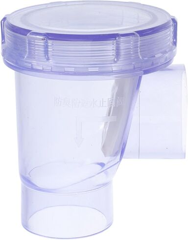 Gadpiparty PVC Water Pipe Anti-Backflow Check Valve, Way Non Return Valve for Kitchen Plumbing, Easy to Install, 5.11 X 4.33 X 4.13 Inch in Saudi Arabia