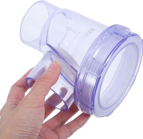 Gadpiparty PVC Water Pipe Anti-Backflow Check Valve, Way Non Return Valve for Kitchen Plumbing, Easy to Install, 5.11 X 4.33 X 4.13 Inch in Saudi Arabia