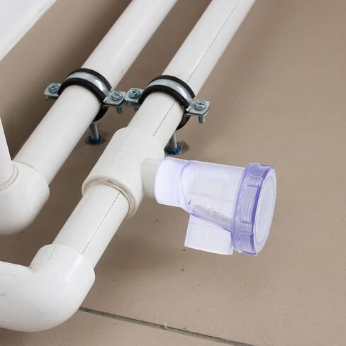 Gadpiparty PVC Water Pipe Anti-Backflow Check Valve, Way Non Return Valve for Kitchen Plumbing, Easy to Install, 5.11 X 4.33 X 4.13 Inch in Saudi Arabia