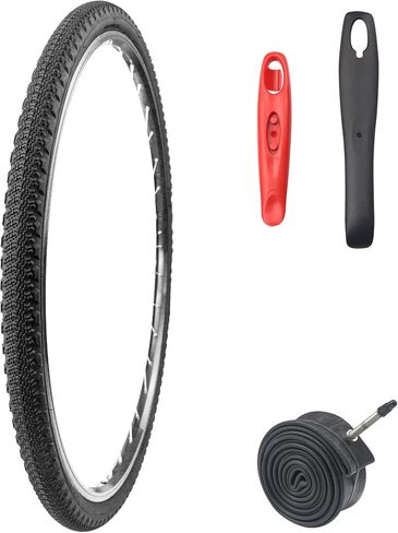 WEEROCK ONE/اثنان حزمة 700C ROAD BIKE TYRE 700 × 42C إطار دراجة الحصى مع 1/2 حزمة أنابيب داخلية 45 مم صمام بريستا ، استبدل إطارات الدراجة in Saudi Arabia