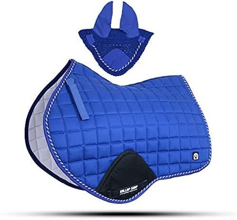 GLP Close Contact Jumping Saddle Cloth Numnah Saddle Pads Free Ear (Ship from USA) in Saudi Arabia