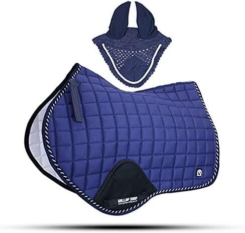 GLP Close Contact Jumping Saddle Cloth Numnah Saddle Pads Free Ear (Ship from USA) in Saudi Arabia