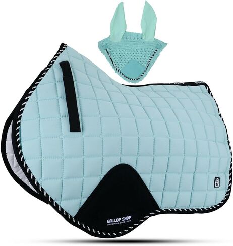 GLP Close Contact Jumping Saddle Cloth Numnah Saddle Pads Free Ear (Ship from USA) in Saudi Arabia