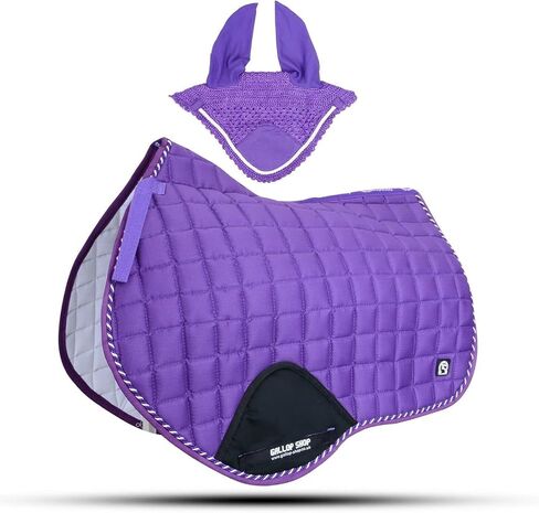 GLP Close Contact Jumping Saddle Cloth Numnah Saddle Pads Free Ear (Ship from USA) in Saudi Arabia