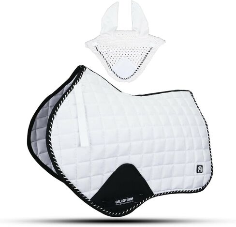 GLP Close Contact Jumping Saddle Cloth Numnah Saddle Pads Free Ear (Ship from USA) in Saudi Arabia
