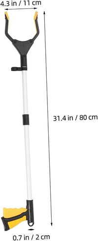 Garneck Portable Trash Grabber Tool منتقي القمامة مع مقبض سهل الاستخدام للتجميع و Grabage Grabber المرئي للاستخدام في الهواء الطلق in Kuwait