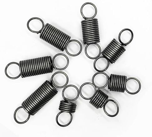 سحب حلقة مزدوجة حلقة مزدوجة ، حزمة من 10 نوابض توتر تمديد مع خطافات حلقة 1.8x11x (50-100) مم (1.8 × 11 × 50 مم) in Kuwait