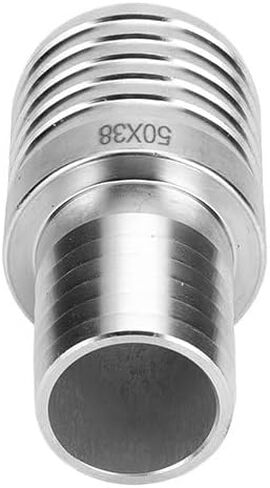 304 stainless steel reducer pagoda joint water pipe hose leather joint different diameter adapter pagoda head straight through leather joint 8-16mm(Outside diameter 13mm*10mm) in Saudi Arabia