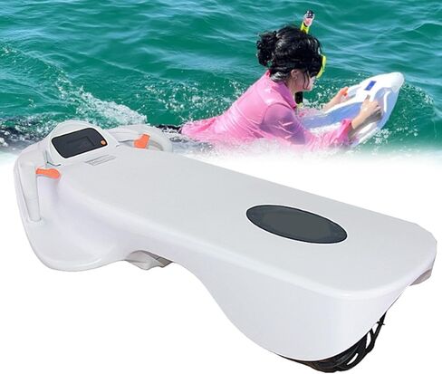 Electric Surfboard, Water Smart Robot, 2 Speeds Adjustable, Load-Bearing Portable Surfboard Skid Plate, Suitable for Beginner Swimmers and Perfect for Beach Holidays in Kuwait