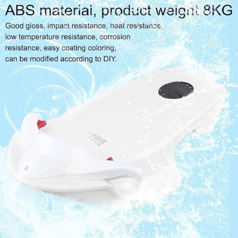 Electric Surfboard, Water Smart Robot, 2 Speeds Adjustable, Load-Bearing Portable Surfboard Skid Plate, Suitable for Beginner Swimmers and Perfect for Beach Holidays in Kuwait