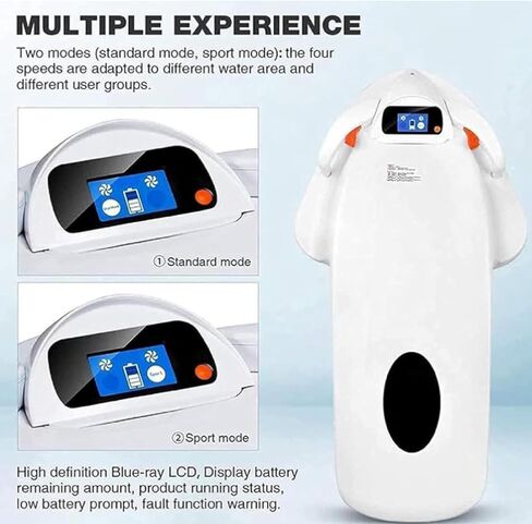 Electric Surfboard, Water Smart Robot, 2 Speeds Adjustable, Load-Bearing Portable Surfboard Skid Plate, Suitable for Beginner Swimmers and Perfect for Beach Holidays in Kuwait