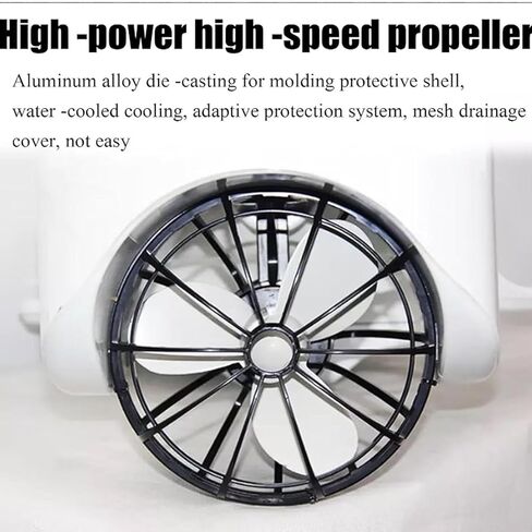 Electric Surfboard, Water Smart Robot, 2 Speeds Adjustable, Load-Bearing Portable Surfboard Skid Plate, Suitable for Beginner Swimmers and Perfect for Beach Holidays in Kuwait