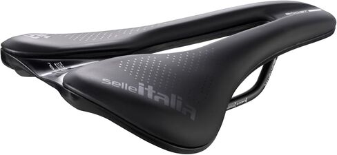 Selle Italia, Novus Evo Boost TM Superflow, Saddle, 248 x 145mm, Unisex, 240g, Black in Saudi Arabia