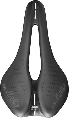 Selle Italia, Novus Evo Boost TM Superflow, Saddle, 248 x 145mm, Unisex, 240g, Black in Saudi Arabia