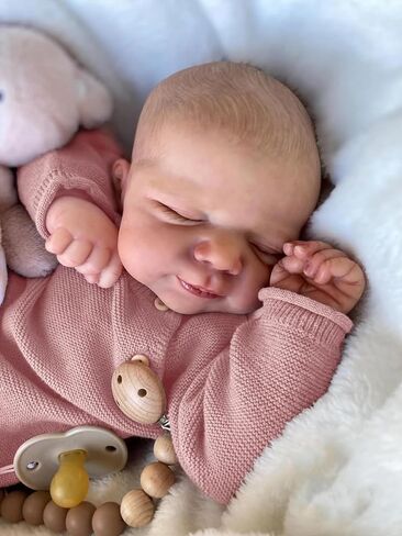 Zero Pam Reborn Baby Dolls-18 in Realistic Baby Doll, Full Body Vinyl Anatomically Correct Boy, Real Life Baby Doll That Look Real in Kuwait