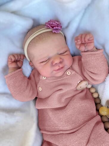 Zero Pam Reborn Baby Dolls-18 in Realistic Baby Doll, Full Body Vinyl Anatomically Correct Boy, Real Life Baby Doll That Look Real in Kuwait