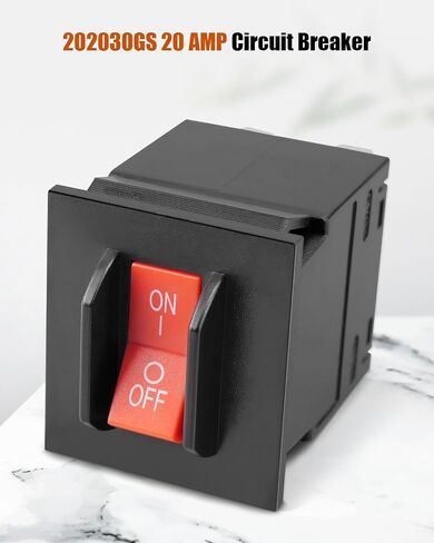 202030GS 20AMP Circuit Breaker Fit for Briggs & Stratton Replace 191479DGS 209181G in Saudi Arabia