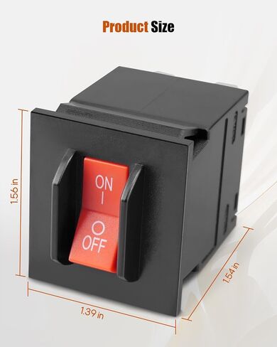 202030GS 20AMP Circuit Breaker Fit for Briggs & Stratton Replace 191479DGS 209181G in Saudi Arabia