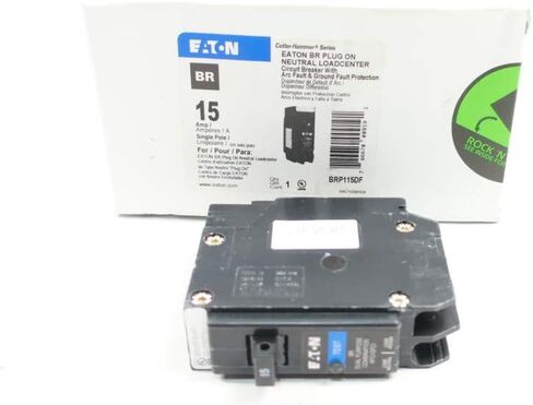 Cutler Hammer BRP115DF 1P 15A AMP 120V-AC قاطع الدائرة المصغرة in Saudi Arabia
