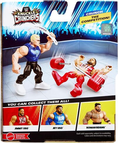 WWE Roman Rigns Knuckle Crunchers 5 Toy Wrestling Action Figure in Saudi Arabia